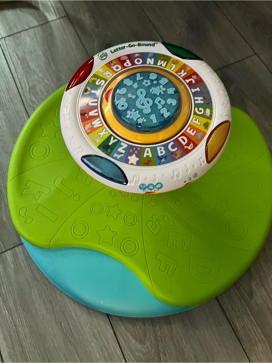 vtech Other - Letter-Go-Round Musical Learning Toy - Bright Green & Blue